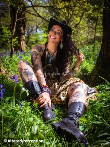 The sun beating down