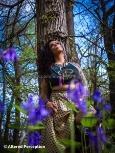 Sliding my hand up my thigh