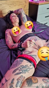 I love the sensation as i run the sharp pinwheel across my wet pussy part 1