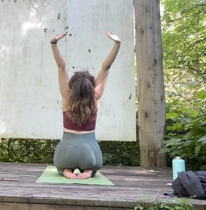 New yoga video with lily coming out soon on yt so excited for this one