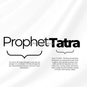 Prophet like the word prophet prah-fit tatra pronounced taht-rah like