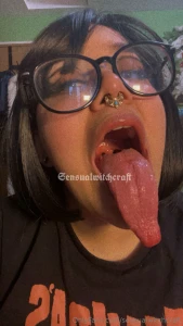 Okay maybe my tongue is a little crazy