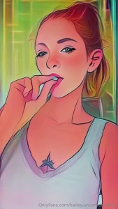 Cartoon smoking flashing to blue strips is fire lmk what your kinks