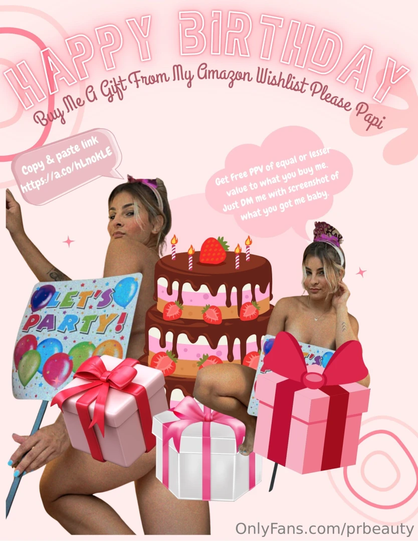 Will you make my birthday wishes come true papi 