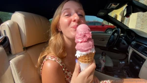 She li-li-liked it like a lollipop lol roadside naughtiness cmming to