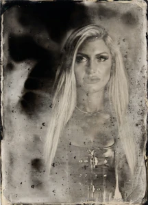 Portrait photo on glass plate which of the 3 do you like part 1