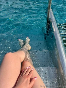 Morning by the pool vitamin d juicy fruits and a drop of summer on the part 1