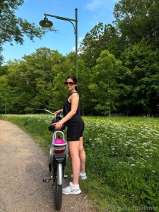 Yesterday i went for a bike ride sometimes it s so nice to be alone in