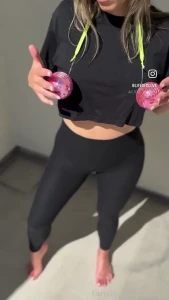 Can i handle your balls i ll be gentle and use my mouth