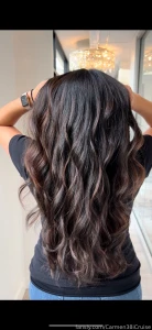 One of my favorite features is my long luscious hair i had virgin hair