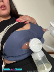 Look how much milk these mommy milkers produce would you help mommy