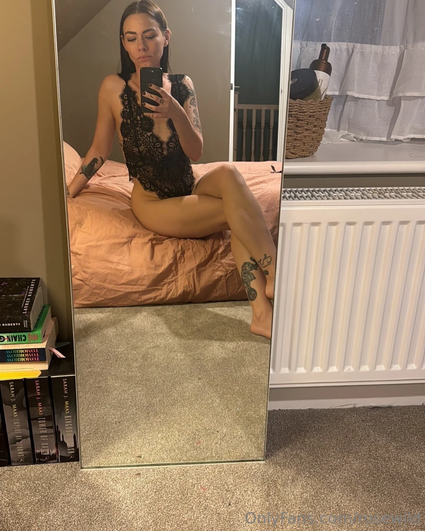 Just me my comfy spot and a little lace to keep things interesting 
