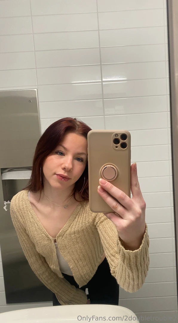 High schools sooo boring hiding in the bathroom to take naughty pics part 1 