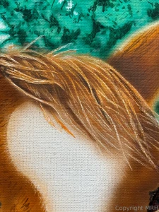 Not complete yet but not a bad way to build some detail with hair