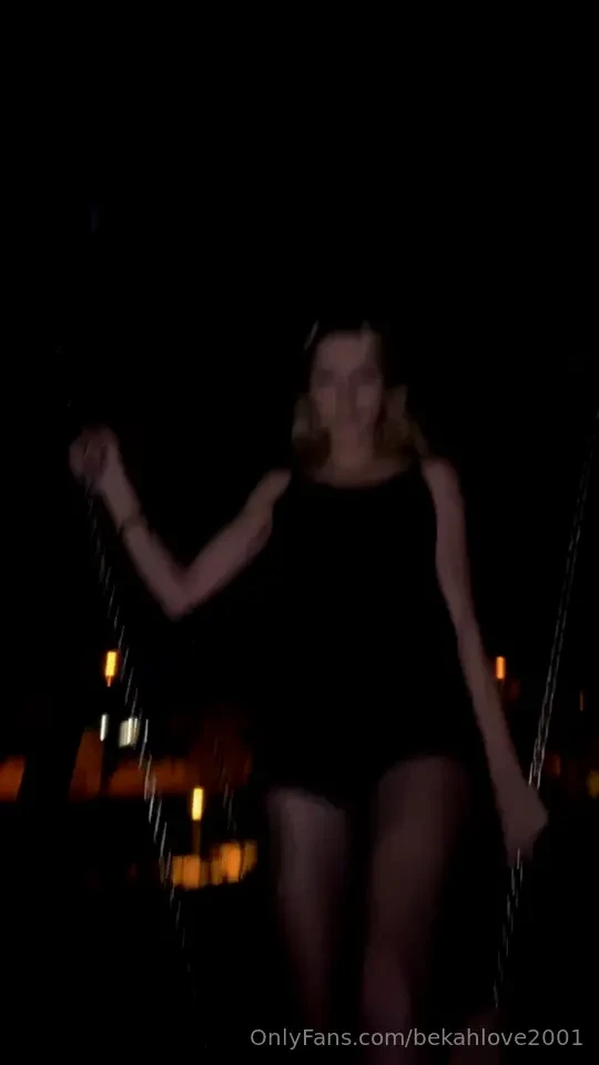 I just love going to the park at night for videos 