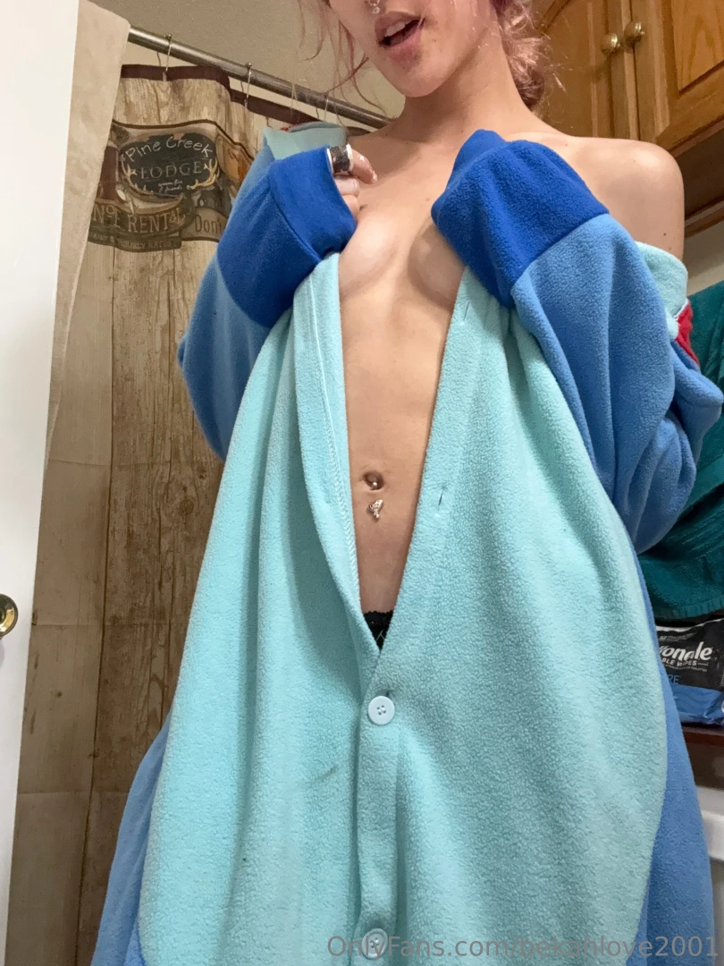 Don t you just love my onesie wanna see me take it all the way off part 2 