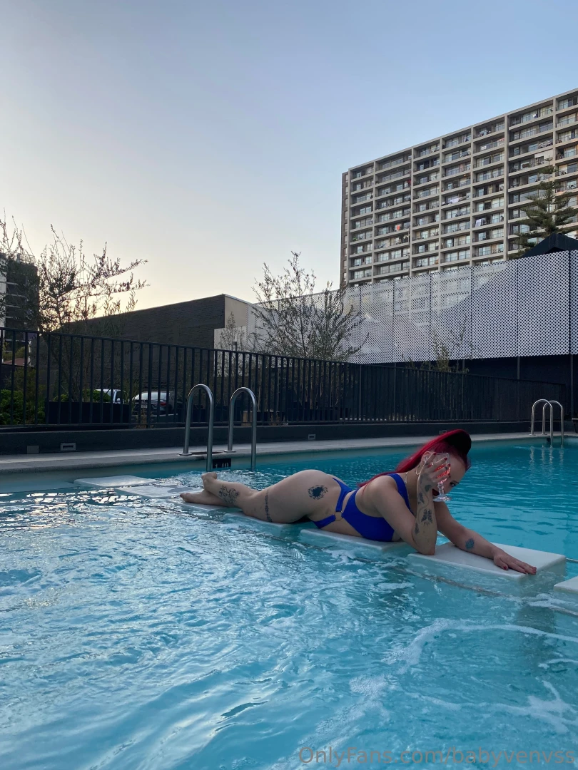 Didn t we have a cocktail in the pool 