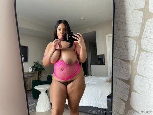Do i look better with this pink lingerie on or off do you like how my part 19