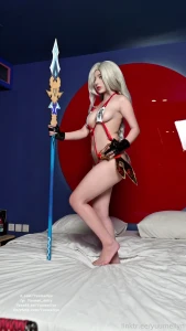 Shenhe photoshoot behind the scene video pt 3 lt 3 cosplay sexy cute