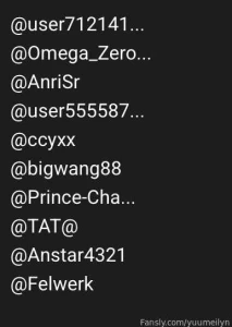 Nahida giveaway result is here congrat to the following fans for