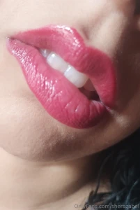 With this beautiful little mouth i can also tell you that you have a