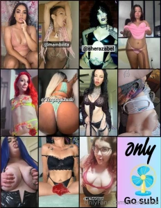 We are waiting for you top row itsmisssara30 mambiiita sherazabel