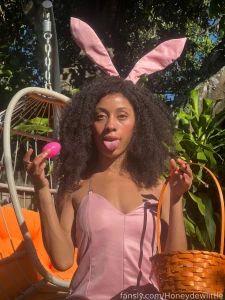 Happy easter from your honey bunny content loading petite amateur