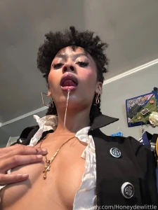 How do you like my spit served in your mouth on your dick on your body part 3