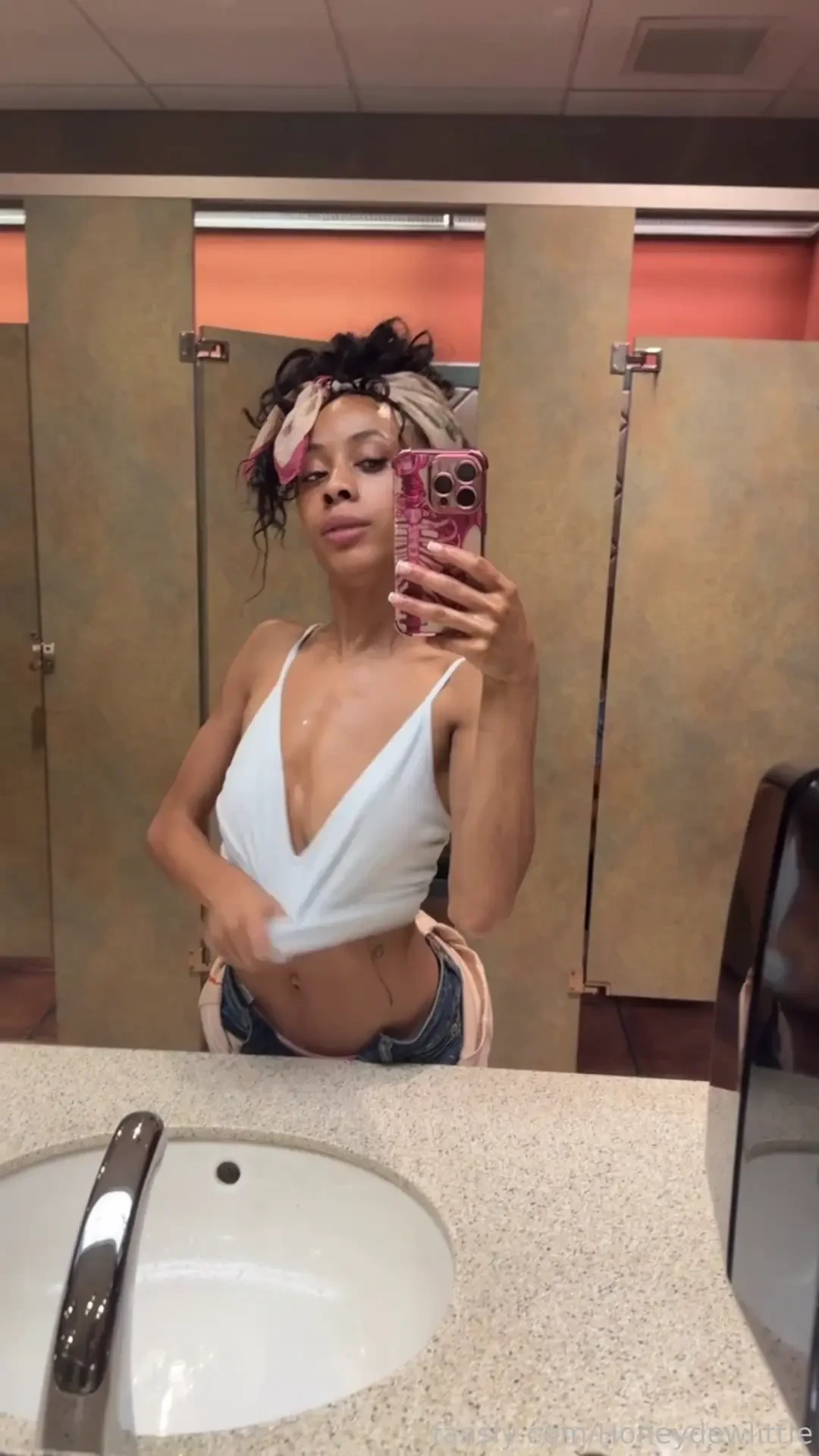 Flashing the movie theatre bathroom before seeing the movie superman 