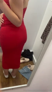 Changing room naughtiness which dress shall i get brown or red part 1