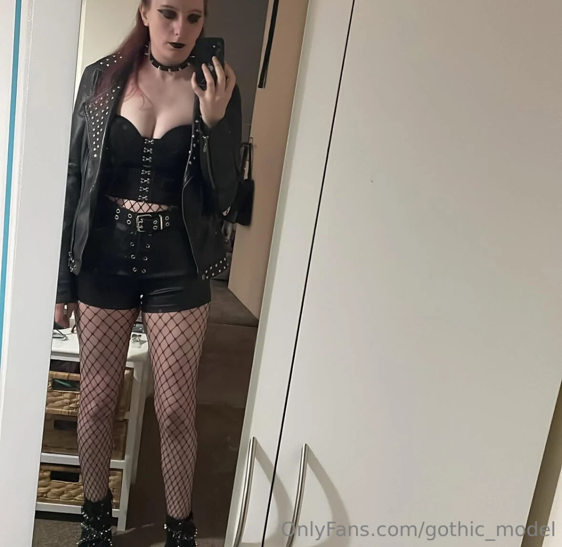 Looking good in the fishnets i must say 