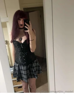 Very gothic in my corset