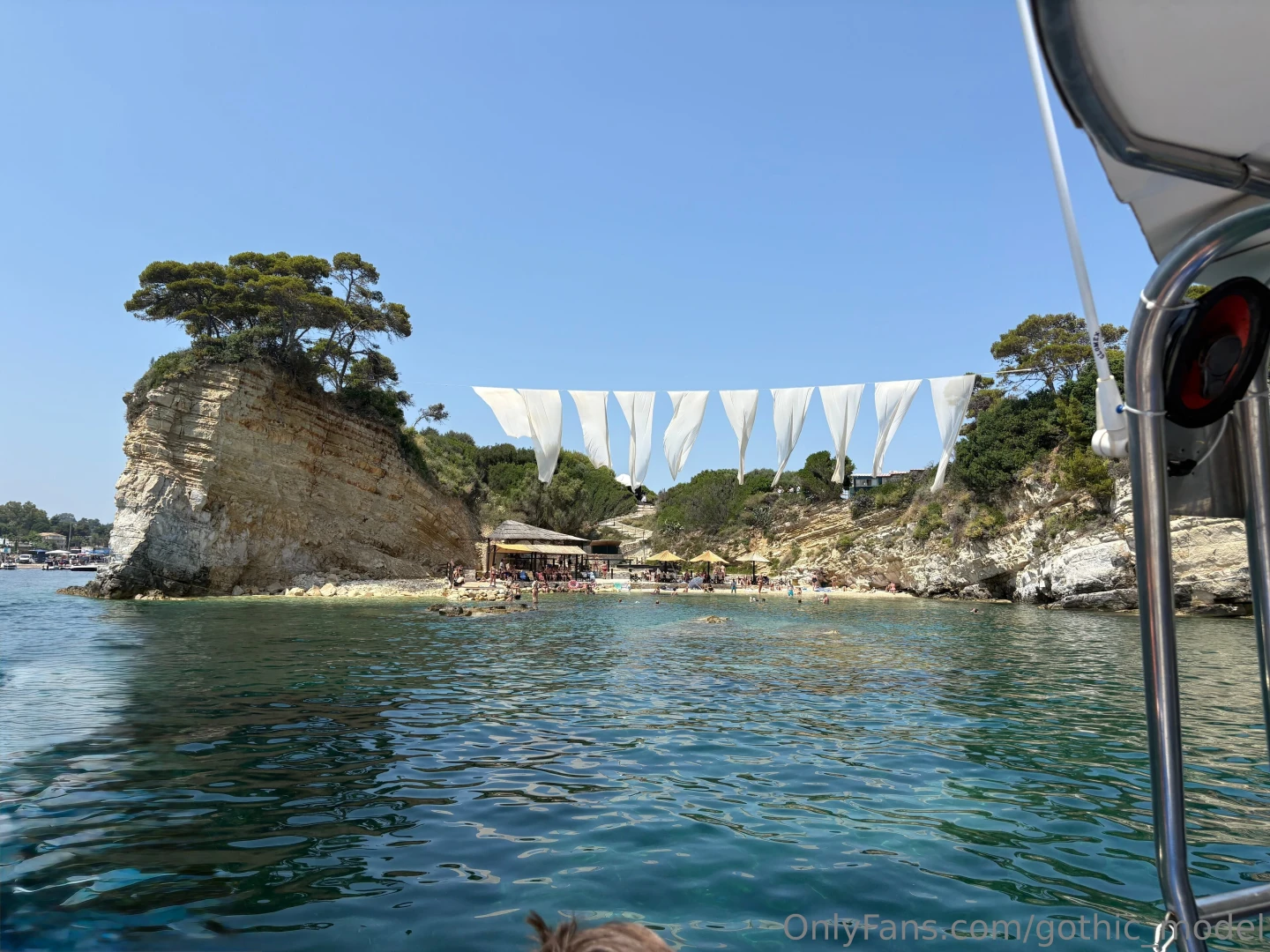 I went exploring the island and had a swim in the beautiful sea part 4 