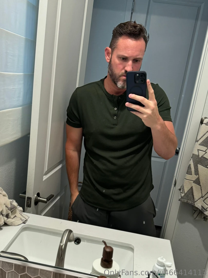 Just me my reflection and a whole lot of confidence 