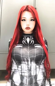Aprovechando el carnaval has visto el video que grabe de spidergirl