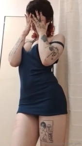 Blue dress do i look strange i have bruises part 4