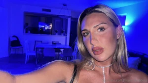 Blue glow bold eyes and lips that don t play fair hit like if you re