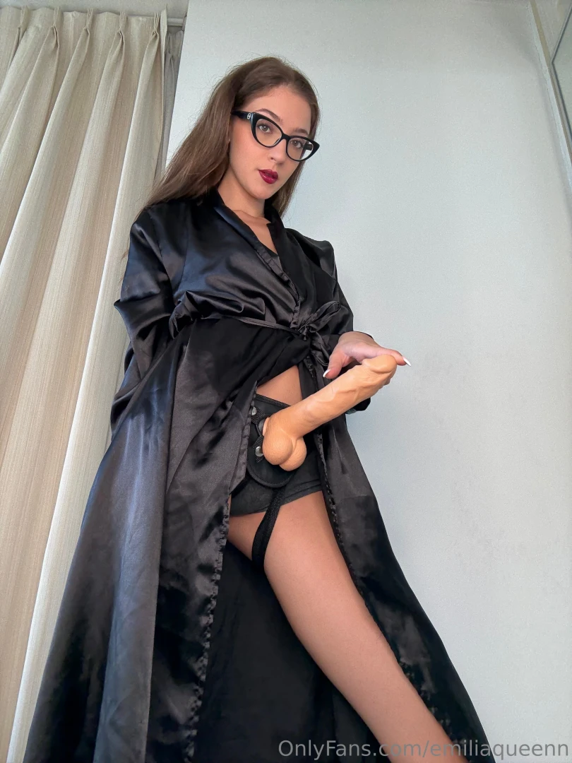 Your mistress in a pure black outfit so modest yet seductive you won t 