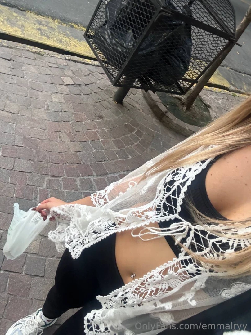 I like my breasts to be seen when i walk around town 