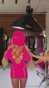 Put on my most dangerous dress did my lips and looked in the mirror