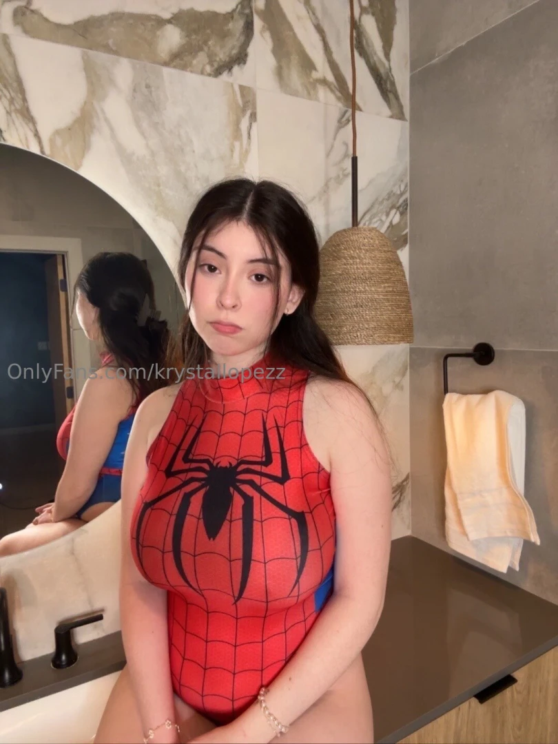 I have a sex video in this spiderman outfit 