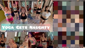 Seeing girls stretch me out better than you can hehehe what a treat