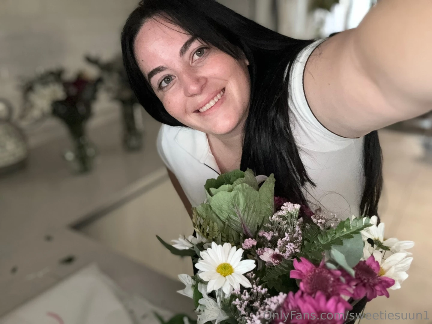 I m unsure whether i like flowers more or how this thong looks on me part 6 