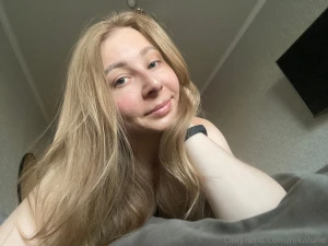 Just lying around and waiting for someone to make my day a little more