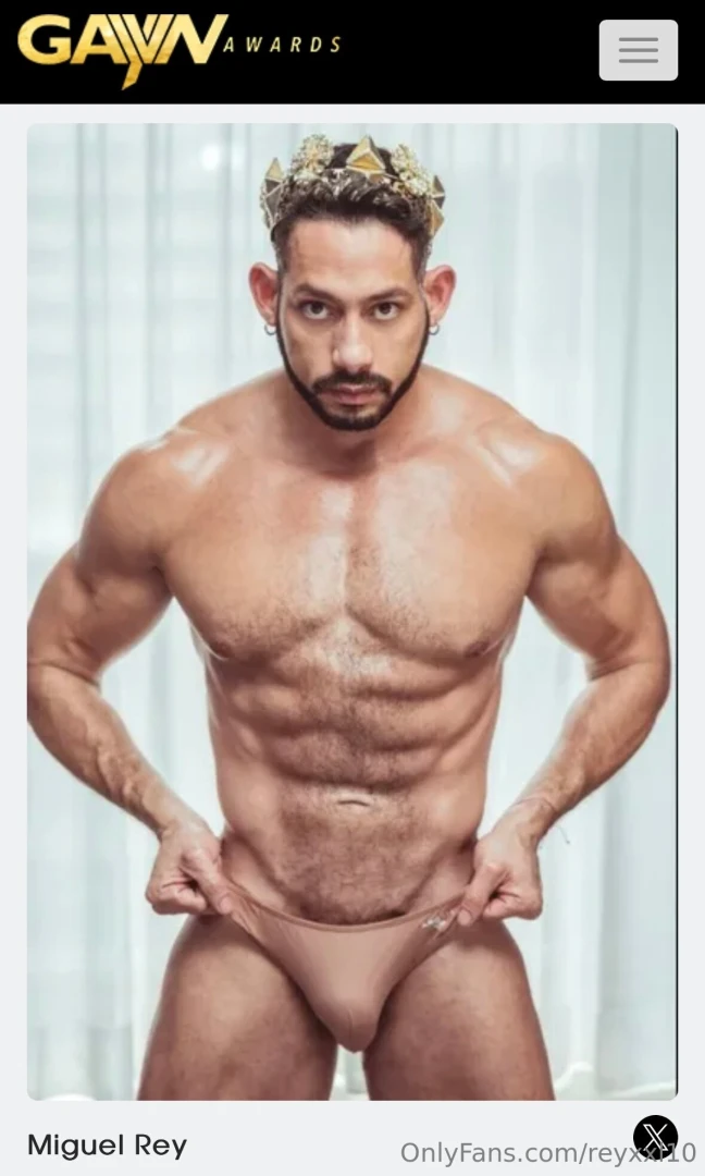 Thanks to gayvn awards for my 2 nominations - favorite top - favorite 