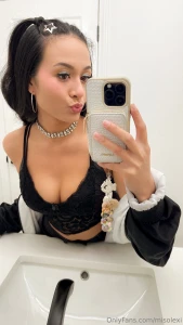 Flirt with your eyes touch with intention