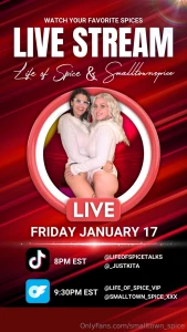 Going live on friday over on vip with life_of_spice_vip subscribe now