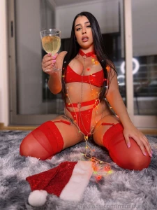 Merry christmas for you and cheers let s celebrate with you drinking part 1