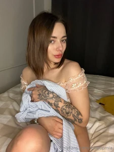 I pulled this shirt a little lower just enough to let you wonder what