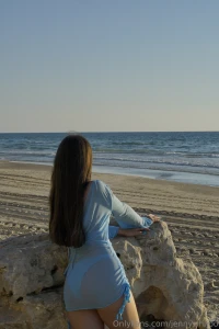 Wearing nothing but ocean vibes would you join me for a sunset swim or part 3